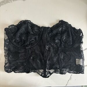 Chic Black Lace corset